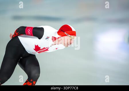 Milano, Italia. 13 febbraio 2026. MILANO, ITALIA - 13 FEBBRAIO: Ted-Jan Bloemen del Canada durante i 10000m Men on the Milano Cortina 2026 Winter Olympics alla Milano Speed Skating Arena il 13 febbraio 2026 a Milano (foto di Andre Weening/Orange Pictures) crediti: Orange Pics BV/Alamy Live News Foto Stock