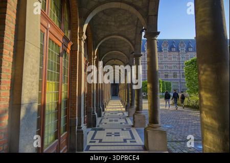 Anversa, Belgio - 28 Aprile 2019 - L'Università di Anversa (Universiteit Antwerpen) è una delle principali università belghe che si trova nella città di Foto Stock