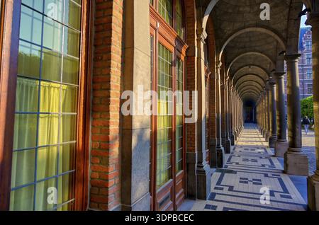 Anversa, Belgio - 28 Aprile 2019 - L'Università di Anversa (Universiteit Antwerpen) è una delle principali università belghe che si trova nella città di Foto Stock