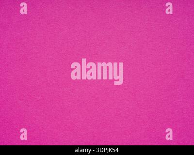 Fucsia, colore rosa caldo opaco carta texture, sfondo astratto. Decorazione foglio pagina vuota. Sfondo per artigianato d'epoca, 3D, nuovo anno retrò Foto Stock
