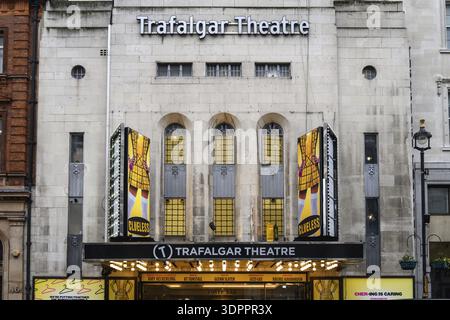 Londra, Regno Unito. 29 gennaio 2025. Clueless, un musical comico che mostra al Trafalgar Theatre, Whitehall, Westminster, Londra, Regno Unito Foto Stock