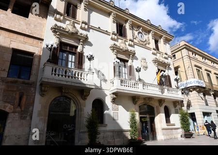 Vilafranca del Penedès, municipio. Alt Penedès, provincia di Barcellona, Catalogna, Spagna. Foto Stock