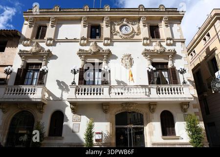Vilafranca del Penedès, municipio. Alt Penedès, provincia di Barcellona, Catalogna, Spagna. Foto Stock