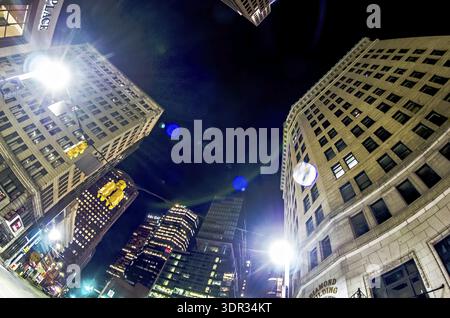 Skyline di Pittsburgh, pennsylvania, all'alba Foto Stock