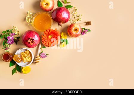Felice Rosh Hashanah Foto Stock