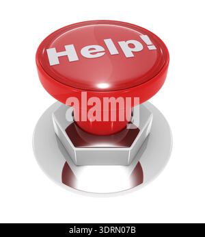 Pulsante di aiuto Foto Stock