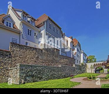 Radolfzell, vista dal giardino cittadino Foto Stock