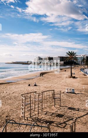 Vista di Alicante, Spagna - gennaio 2026. Foto Stock