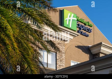 Holiday Inn Express & Suites Jacksonville-Blount Island, membro della catena IHG Hotels & Resorts, a Jacksonville, Florida. (USA) Foto Stock