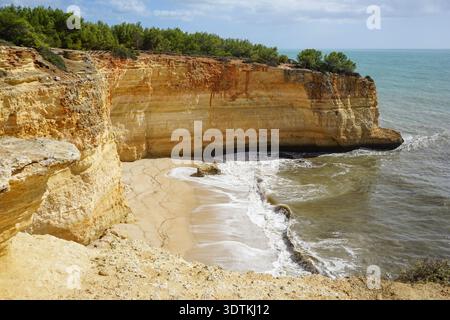 Praia da Corredoura, Algarve, Portogallo Foto Stock