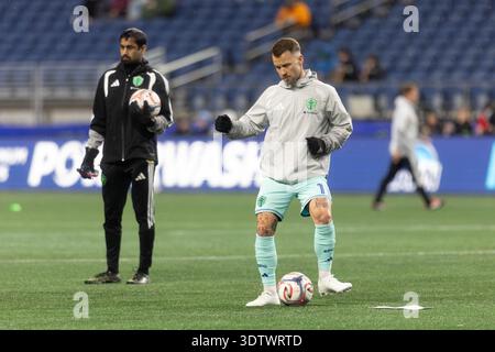 Seattle, Washington, Stati Uniti. 22 febbraio 2026. 22 febbraio 2026; Seattle, Washington, Stati Uniti; il centrocampista dei Seattle Sounders Albert RusnÃ¡k #11 si scalda prima della partita, Seattle vs Louisville Colorado Rapids al Lumen Field. Credito obbligatorio: Melissa Levin-Zuma Press. (Credit Image: © Melissa Levin/ZUMA Press Wire) SOLO PER USO EDITORIALE! Non per USO commerciale! Foto Stock