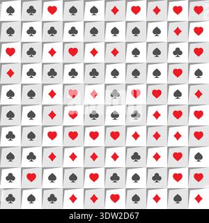 Motivo senza cuciture con cartellonistica. Un modello per murales, screensaver e idee creative Illustrazione Vettoriale