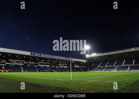 West Bromwich, UK. 24th Feb, 2026. A general view inside of The Hawthorns ahead of the West Bromwich Albion vs Charlton Athletic Sky Bet Championship match at The Hawthorns, West Bromwich. Picture credit should read: Gareth Evans/Sportimage Credit: Sportimage Ltd/Alamy Live News Foto Stock
