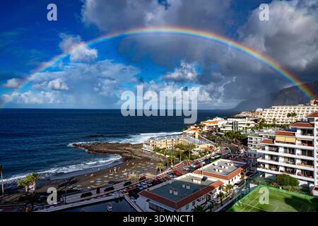 Spagna, Isole Canarie, Tenerif, Puerto de Santiago Foto Stock