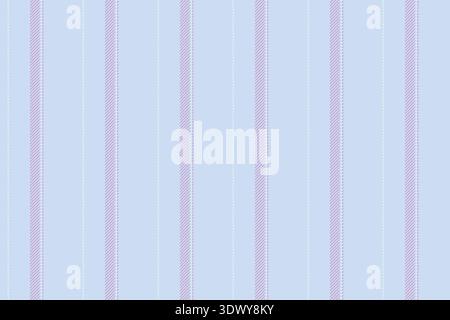Texture vettoriale di sfondo Paisley, Personalizza il tessuto a strisce. Figura motivo delle linee verticali senza cuciture nella tavolozza dei colori chiari. Illustrazione Vettoriale