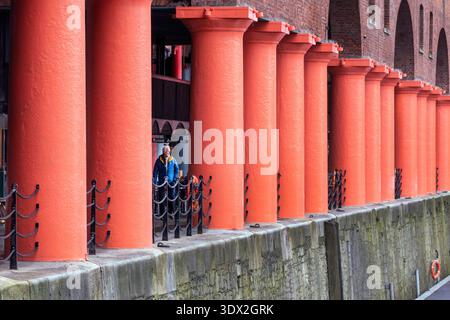 Royal Albert Docks Liverpool Regno Unito Foto Stock
