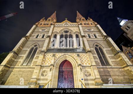 St Paul nel cielo notturno Foto Stock