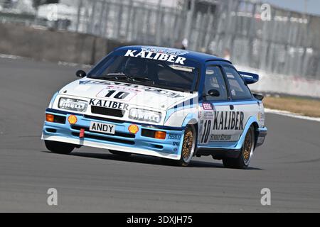 Julian Thomas, Ford Sierra Cosworth RS500, Adrian Flux Trophy per MRL Historic Touring Car Challenge cinquanta minuti di corse con un secondo d opzionale Foto Stock