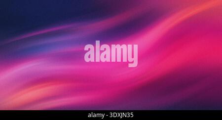 Sfondo astratto caratterizzato da una miscela di blu intenso, viola e colori rosa vibranti in una sfumatura morbida Foto Stock