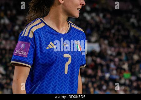 Reggio Calabria, Italia. 3 marzo 2026. Durante le qualificazioni europee femminili, gruppo A1, partita tra Italia e Svezia allo Stadio Oreste Granillo di Reggio Calabria. Credito: SPP Sport Press Photo. /Alamy Live News Foto Stock