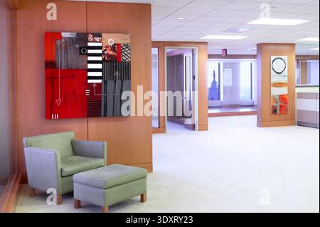 Nuovi interni eleganti per l'ufficio Foto Stock
