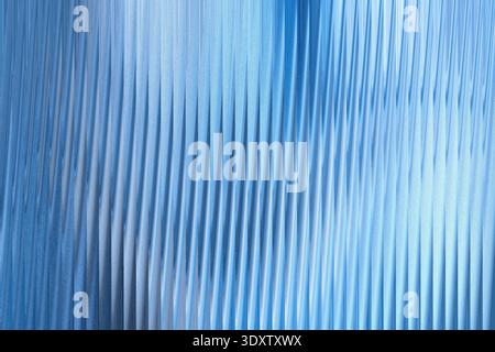 Un'immagine astratta con sfumature di blu con transizioni sfumate e morbide che creano un effetto onirico Foto Stock