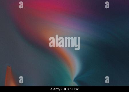 Sfondo sfumato astratto con colori sfocati di rosso verde e blu per una texture morbida e uniforme Foto Stock