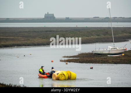 Blakeney Sailing Club Foto Stock