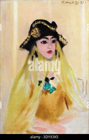 Henri Matisse, Henri Emile Benoit Matisse (geb 31. Dezember 1869, gest. 3. Novembre 1954 a Cimiez), Französischer Maler, Grafiker, Zeichner, Klassische moderne. Hier sein Werk:, Ancilla (1921), Gemälde, Reproduktion des Gemäldes, Kunstwerk, Historisch Foto Stock