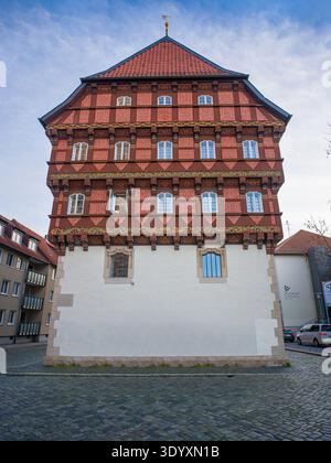 Old Weighing House, Braunschweig, bassa Sassonia, Germania centrale, Germania, Europa Foto Stock