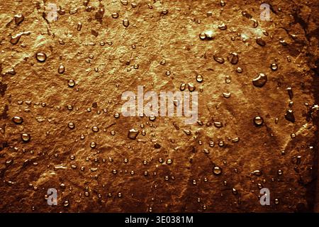 Urbano vecchio muro di bronzo - texture, sfondi e concetto vintage Foto Stock