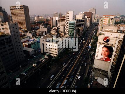 SUEDKOREA : View of Seoul , luglio 1996 [traduzione automatizzata] Foto Stock