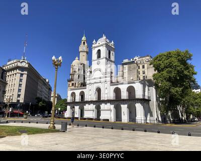 Lo storico edificio Cabildo de Buenos Aires, ex sede del governo, a Buenos Aires, Argentina Foto Stock