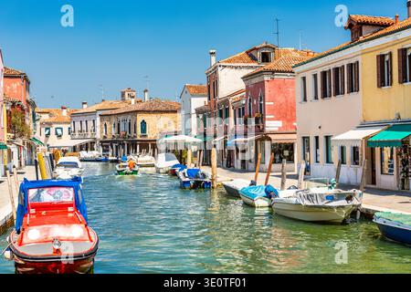 Canale di San Matteo a Murano, Venezia, Italia Foto Stock