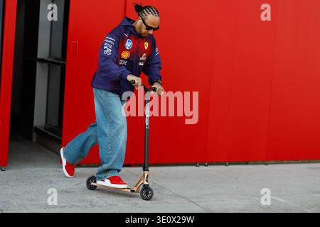 HAMILTON Lewis (gbr), Scuderia Ferrari SF-26, portrait during the Formula 1 Heineken Chinese Grand Prix 2026, 2nd round of the 2026 Formula One World Championship from March 13 to 15, 2026 on the Shanghai International Circuit, in Shanghai, China Foto Stock