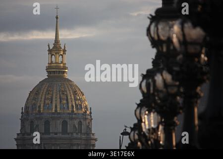 Les Invalides, Parigi Foto Stock