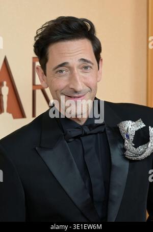 Hollywood, California, 15 marzo 2026. Adrien Brody al 98° Oscar al Dolby Theatre il 15 marzo 2026 a Hollywood, California. Crediti: Marty/Media Punch/Alamy Live News Foto Stock