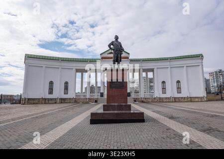 Una veduta del memoriale del generale Potemkin a Bender, Transnistria. Foto Stock
