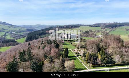 Chirk Castle Foto Stock