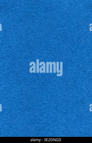 Texture di sfondo senza cuciture in feltro blu. Sfondo di gioco in tessuto ad alta risoluzione. Foto Stock