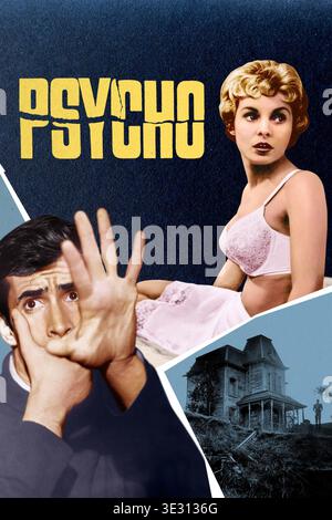 Poster di film psicotico 1960 Foto Stock