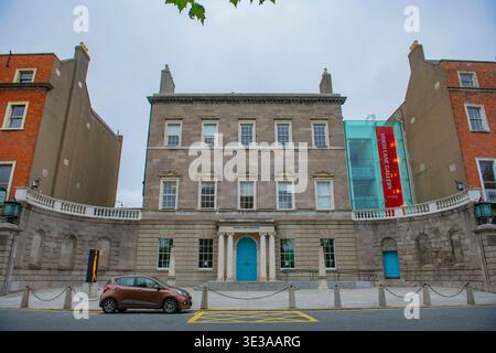 Hugh Lane Gallery nella storica Charlemont House a Parnell Square N, quartiere Rotunda, Dublino, Irlanda. Foto Stock