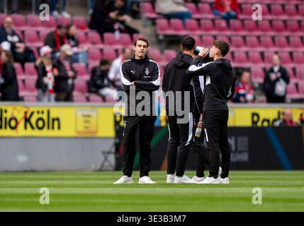 Florian Neuhaus (Borussia Moenchengladbach, #10) 1. FC Köln - Borussia Mönchengladbach, Fussball, 1. Bundesliga, RheinEnergieStadion Köln, 21.03.2026 regolamenti DFL vietano qualsiasi uso di fotografie come sequenze di immagini e/o quasi-video. (Foto di HMB Media/ Marco Bader/Sipa USA) credito: SIPA USA/Alamy Live News Foto Stock