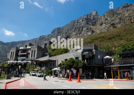 La Table Mountain Cableway, città del Capo, Sudafrica Foto Stock