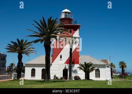 Green Point Lighthouse, Cape Town, Sud Africa Foto Stock