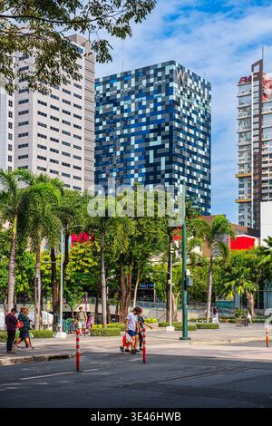 Filippine, Luzon Island, Manila, Taguig, Bonifacio Global City (BGC) District, Bonifacio High Street Mall Foto Stock
