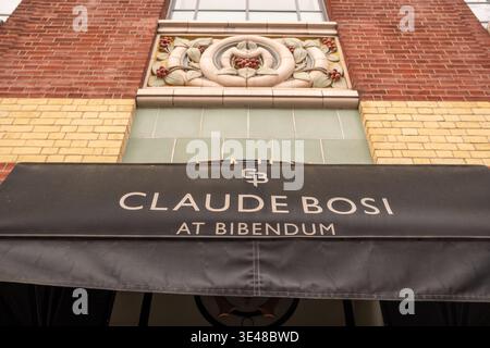 LONDRA - 4 FEBBRAIO 2026: Claude Bosi al ristorante Bibendum, stellato Michelin, sulla Fulham Road Chelsea Foto Stock