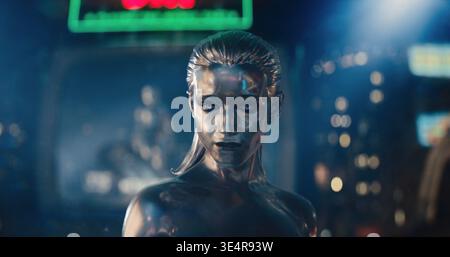 JULIA GARNER IN FANTASTIC FOUR, THE: FIRST STEPS (2025), DIRETTO DA MATT SHAKMAN. Crediti: Marvel Studios / 20th Century Studios / The Walt Disney Company / album Foto Stock