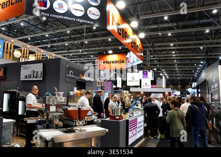 SIRHA fiera internazionale del cibo a Parigi - Francia Foto Stock