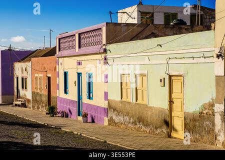 Bofarreira è un villaggio sull'isola di Boa Vista, Capo Verde / Cabo Verde Foto Stock